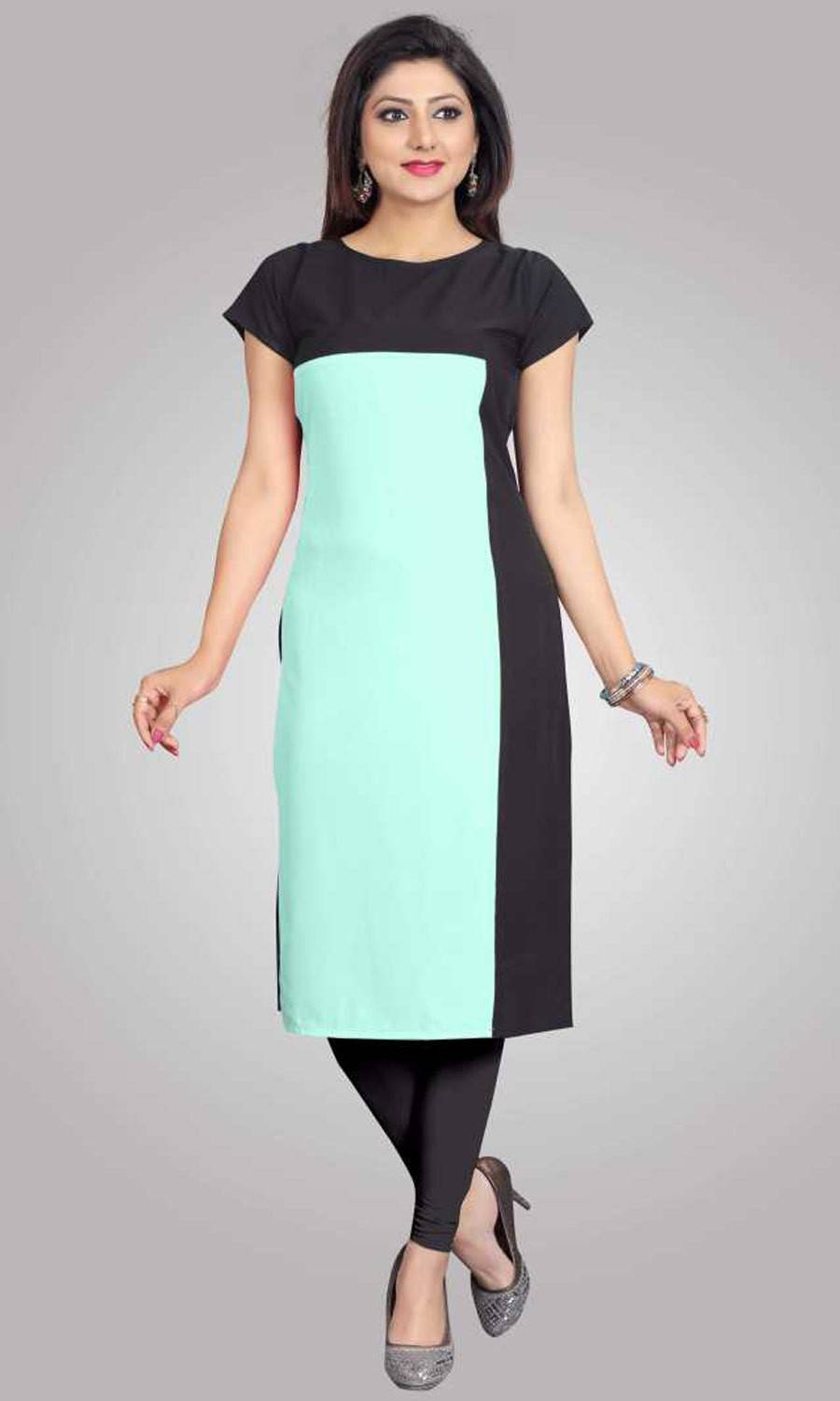 ak fashion mall Women Printed Straight Kurta