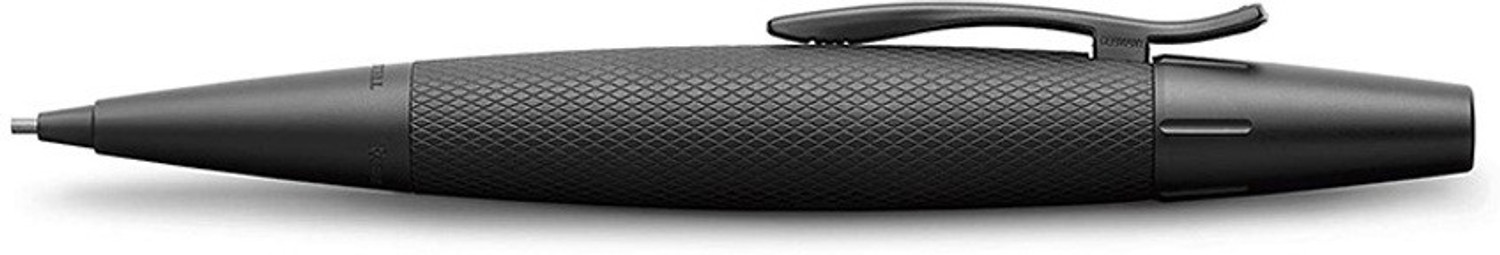 Image of FABER-CASTELL E-MOTION PURE BLACK TWIST MECHANICAL PENCIL - BLACK Mechanical Pencil