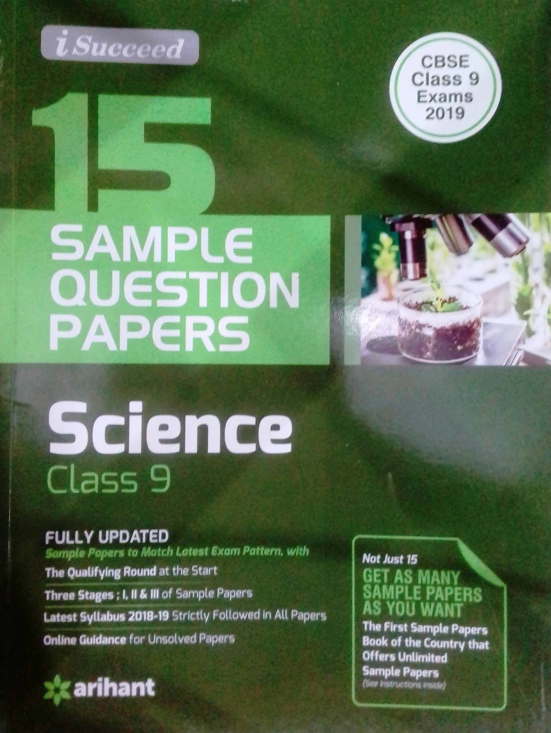 15 Sample Question Paper Science Class 9th Cbse