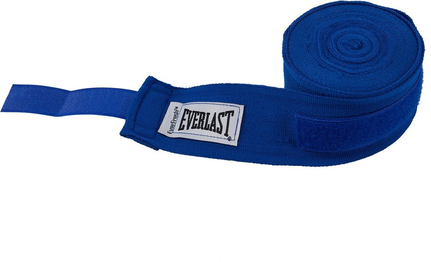 Everlast Handwraps 120 – Bandages Boxe 4,5 M Coton Respirant, Protection Poings & Poignets, Velcro Solide
