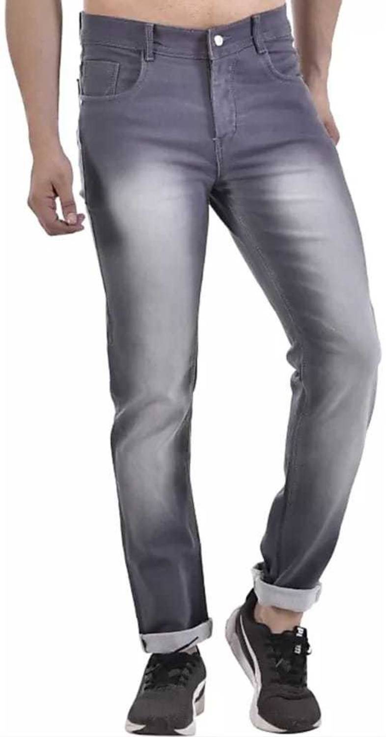 Bindass Boys Slim Men Grey Jeans