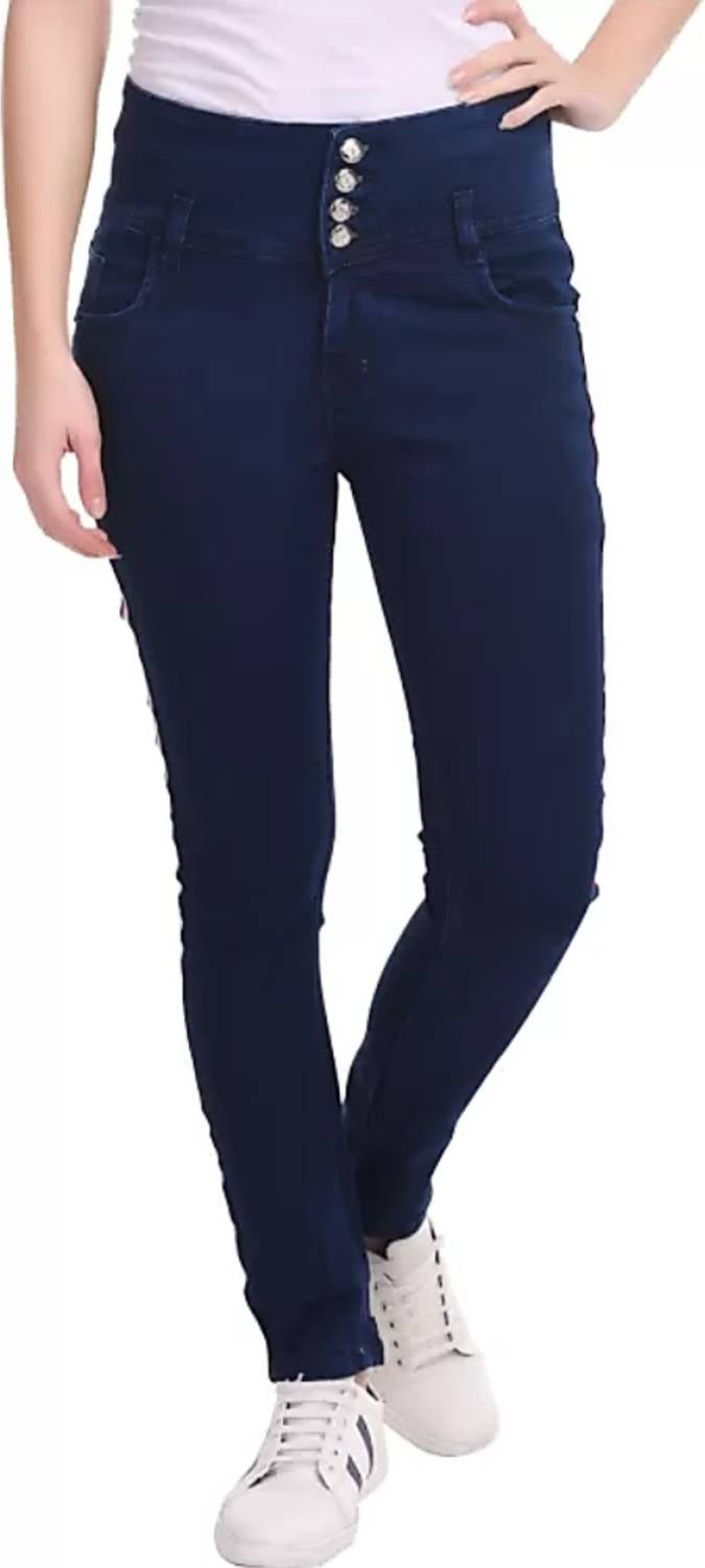 Bindass Boys Skinny Women Dark Blue Jeans