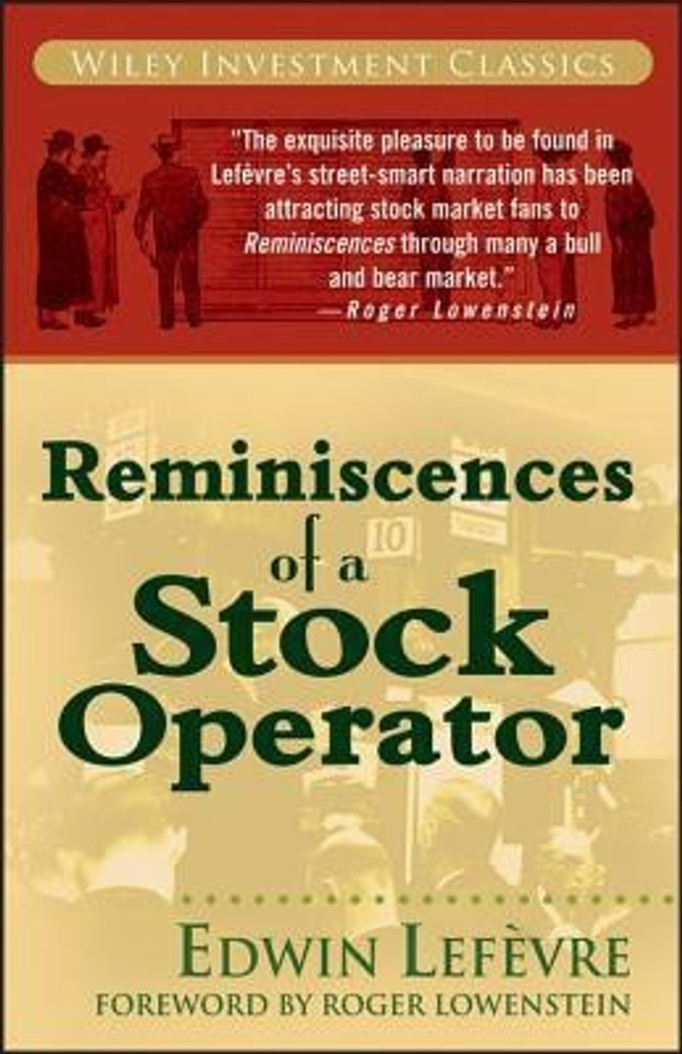 Image of Reminiscences of a Stock Operator