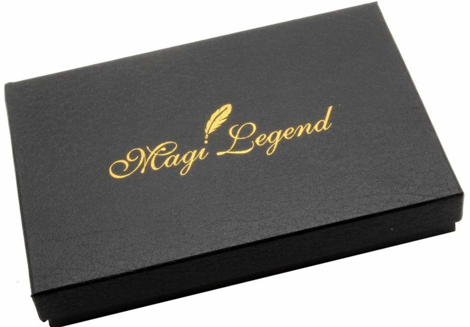 Image of izone Presents Legend Retro Style Feather Calligraphy Pen Set Writing Quill Old Fashion Peacock Feather Dip Antique Fountain Pen Kit With Ink Bottle & Iridium Tipped (Peacock Feather Pen silver) Fountain Pen