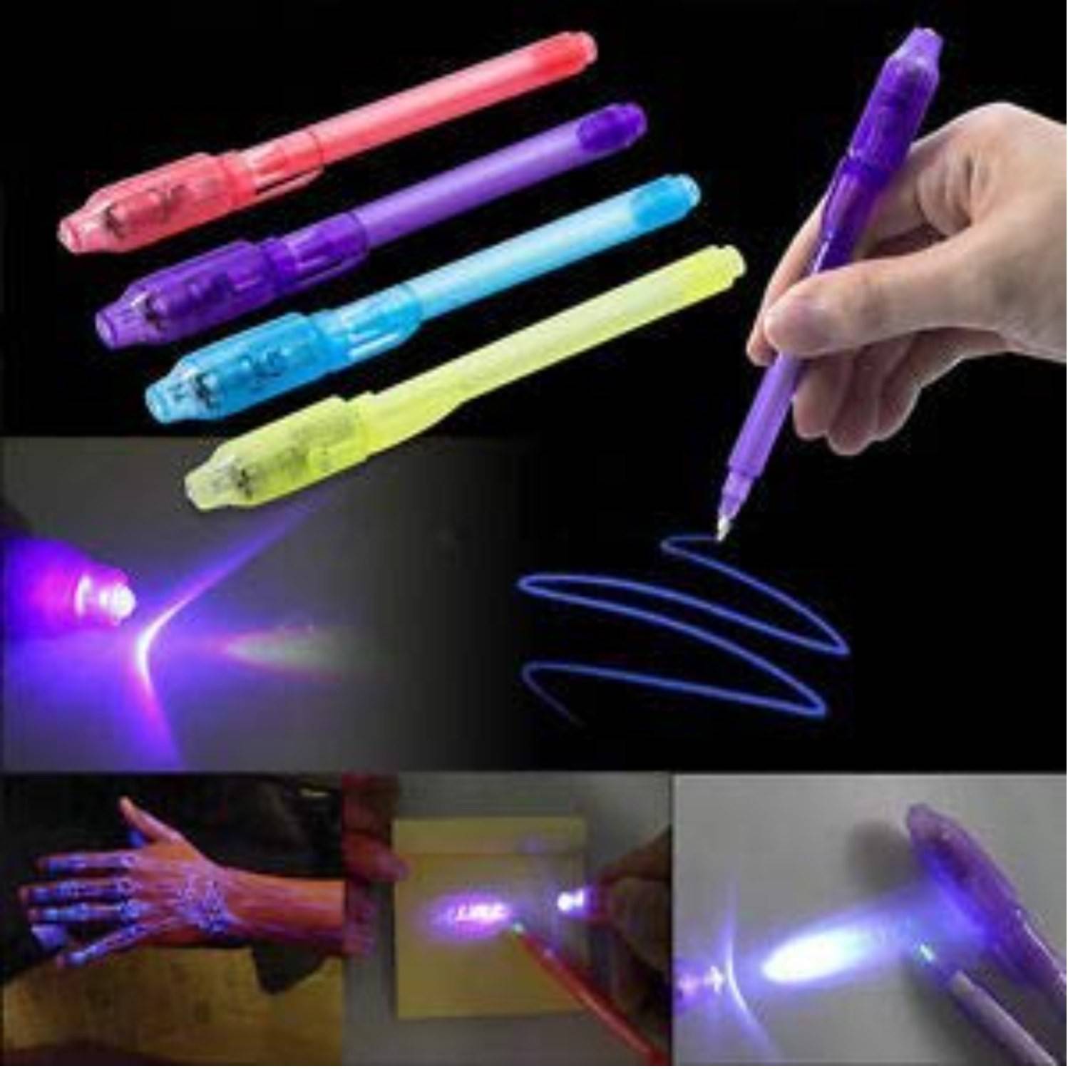 Andix Magic Pen with UV Light Return gift Ball Pen Digital Pen