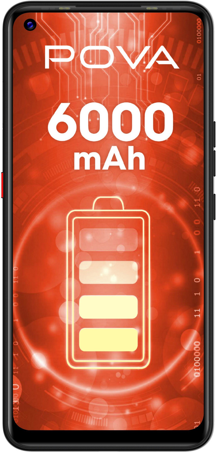 Image of Tecno POVA (Dazzle Black, 128 GB)
