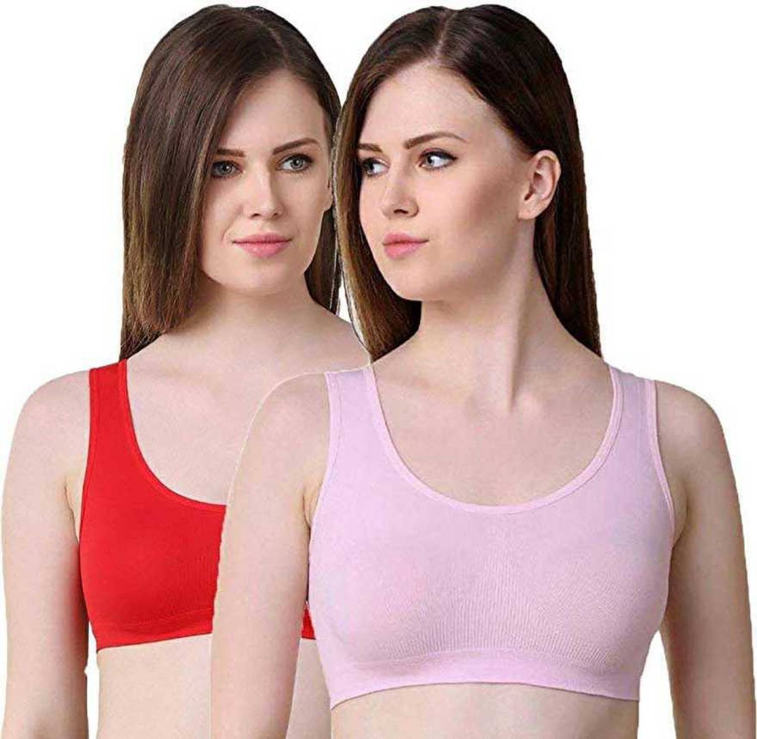 ComfyStyle Women sports bra Women Sports Non Padded Bra