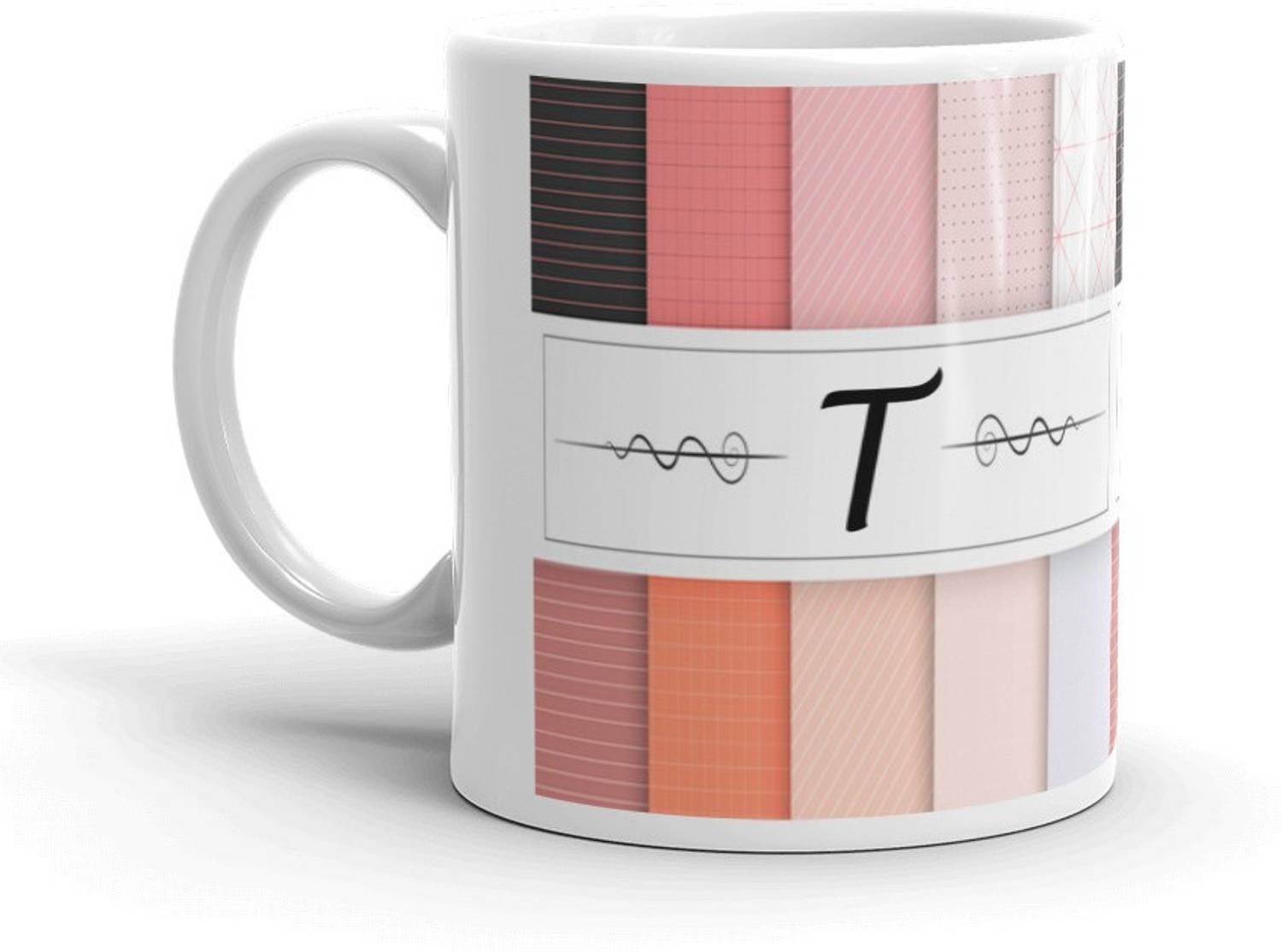 ABCP T Letter Alphabet Coffee Best Gift for Boy Friend and Girl Friend Special Birthday Gift For Girlfriend Ceramic Coffee Mug