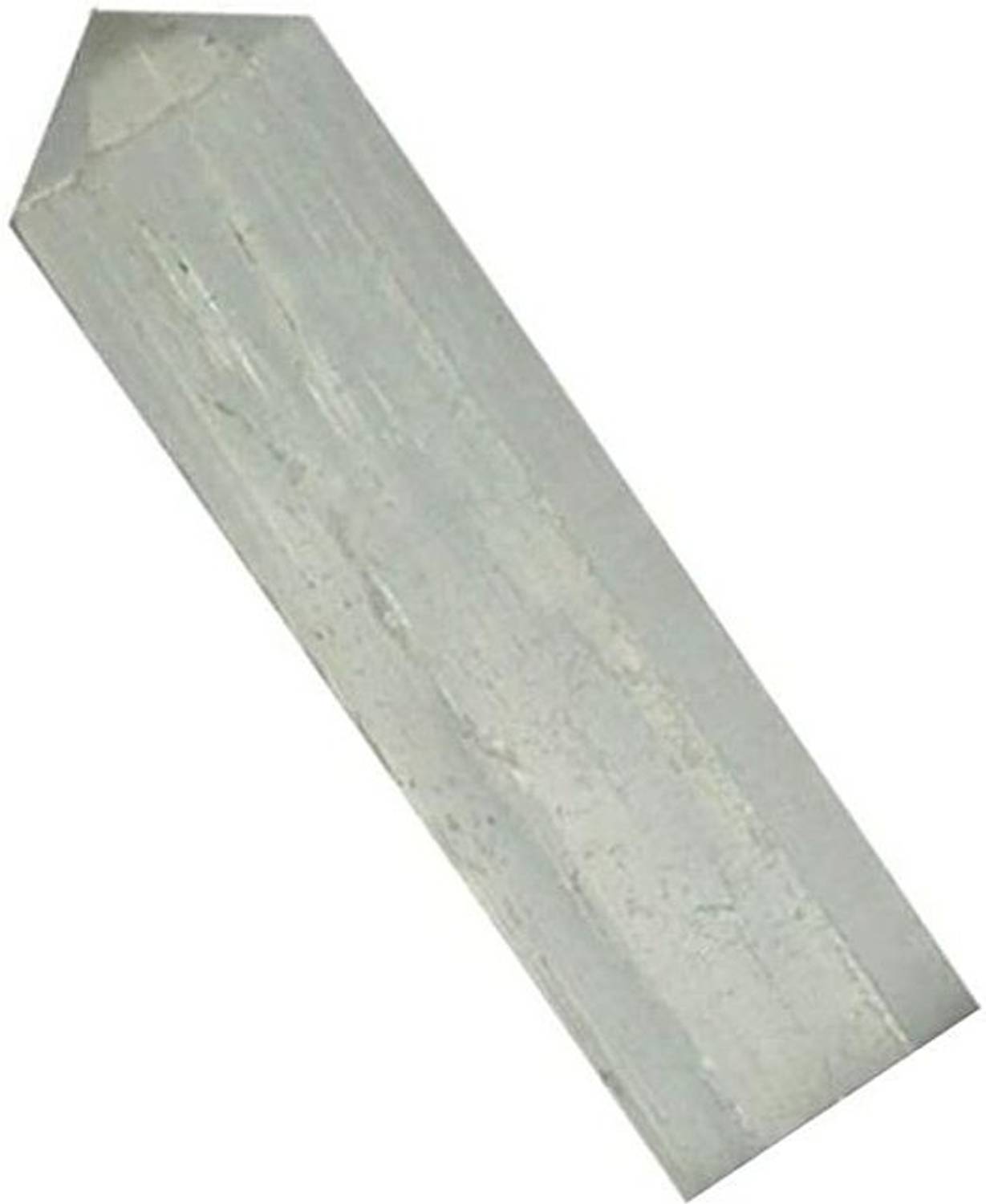 AIR9999 Natural White Selenite Crystal Pointed Pencil for Reiki Healing and Grid Making Decorative Showpiece - 4 cm