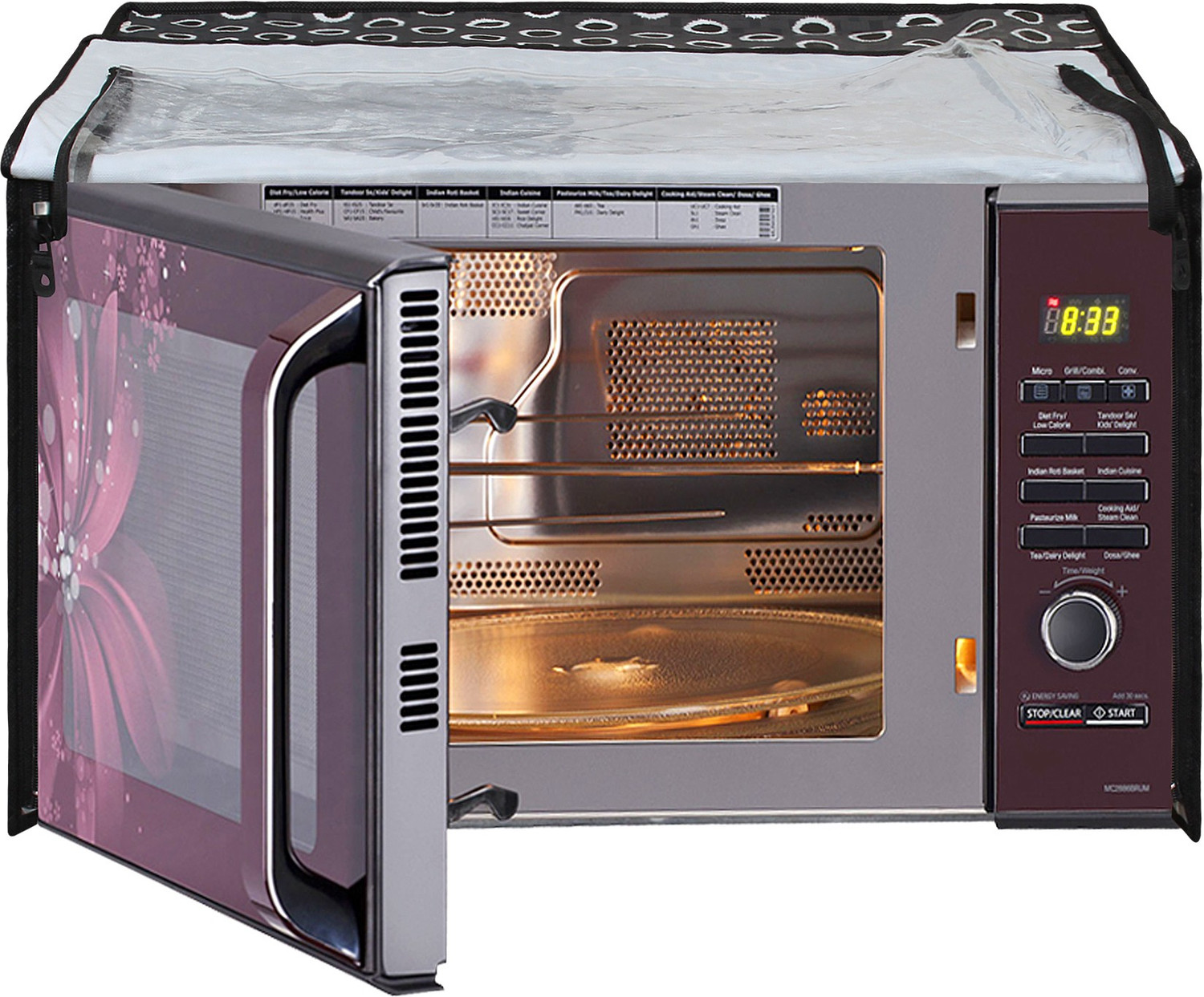Image of Wings Star Microwave Oven Cover