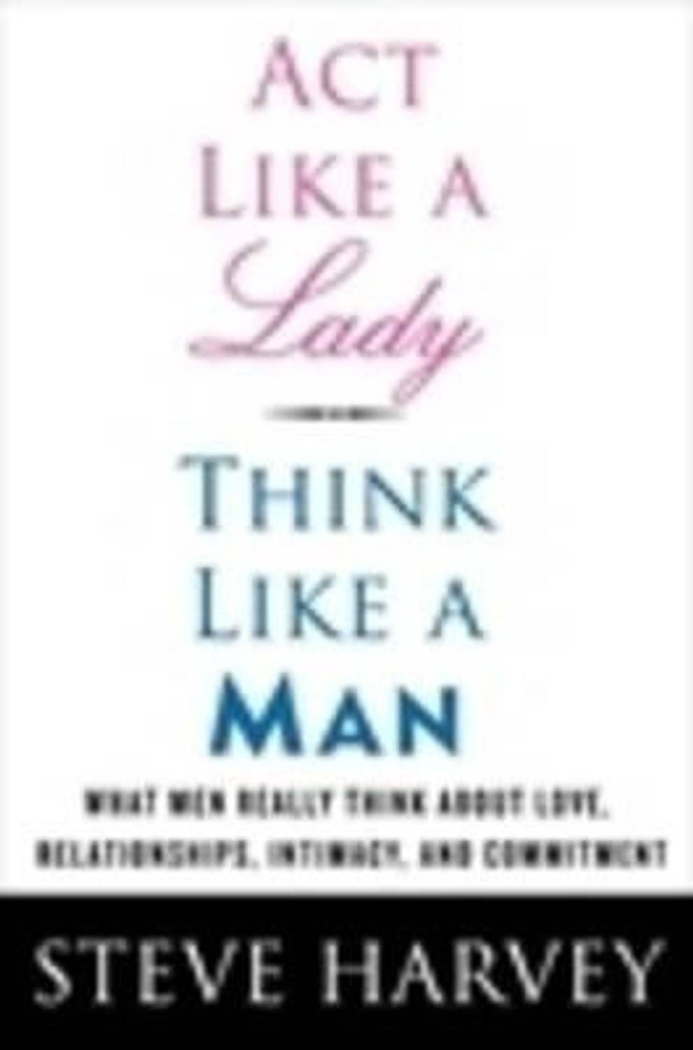 Act Like A Lady, Think Like A Man