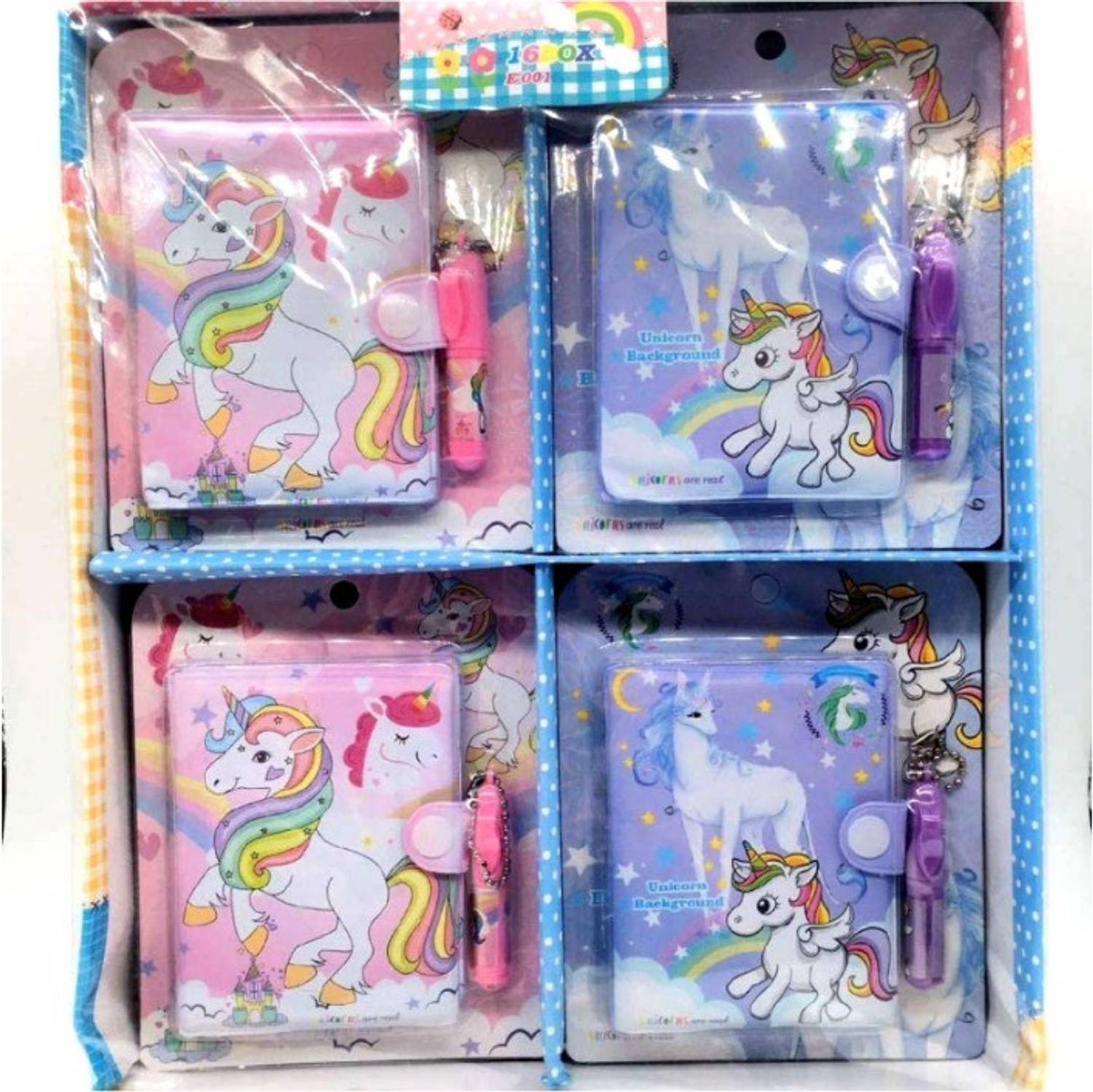 13House Unicorn Pocket-size Diary RULED 60 Pages