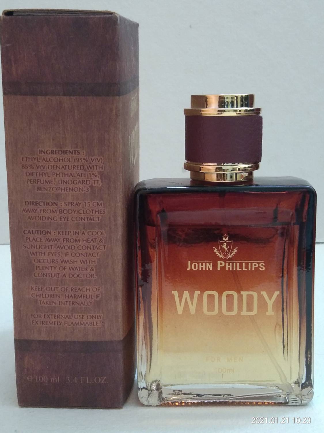 John Phillips Woody Eau de Parfum 100 ml - Image 3