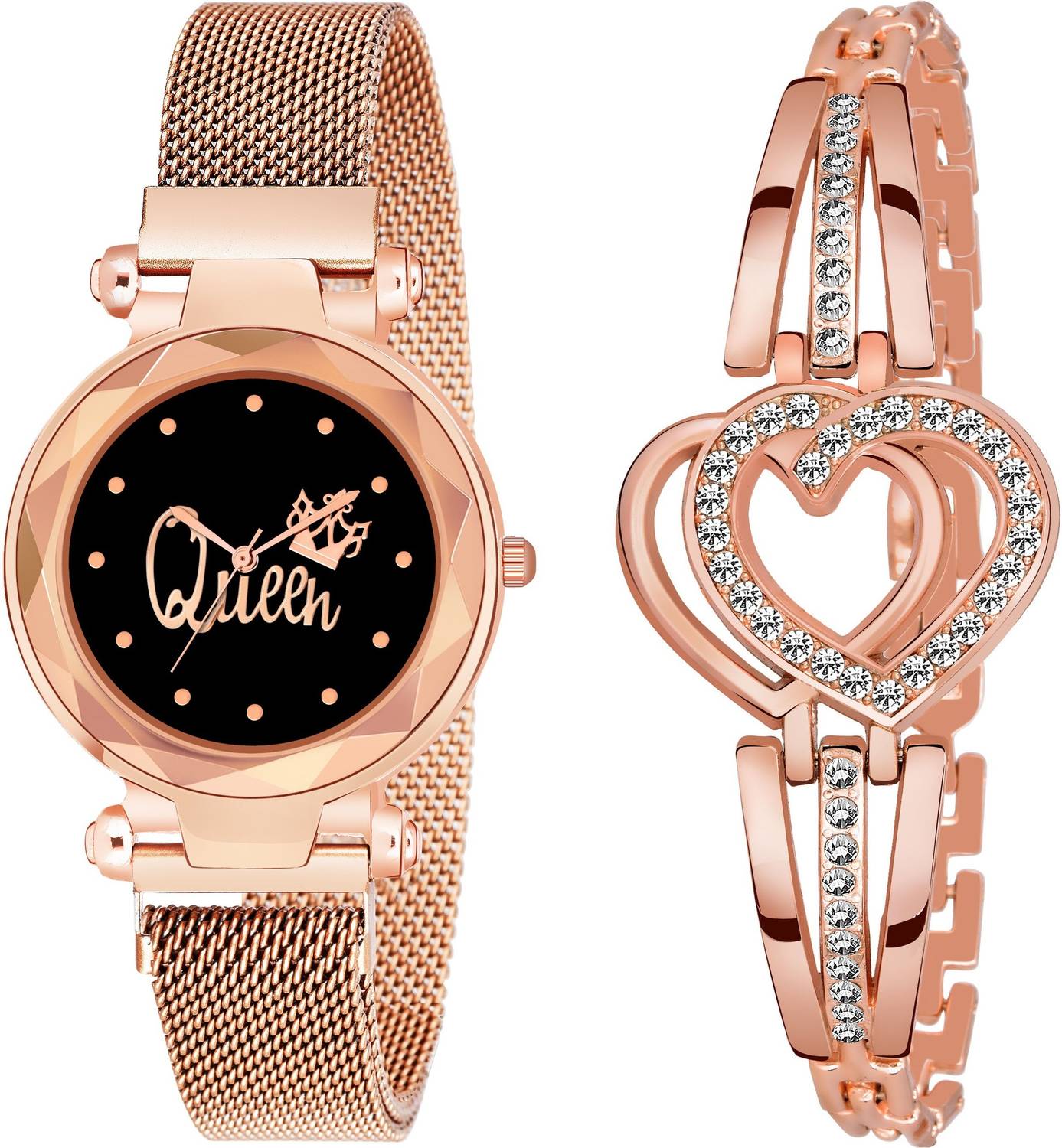 CERO Rose Gold 52 Analog Watch - For Girls