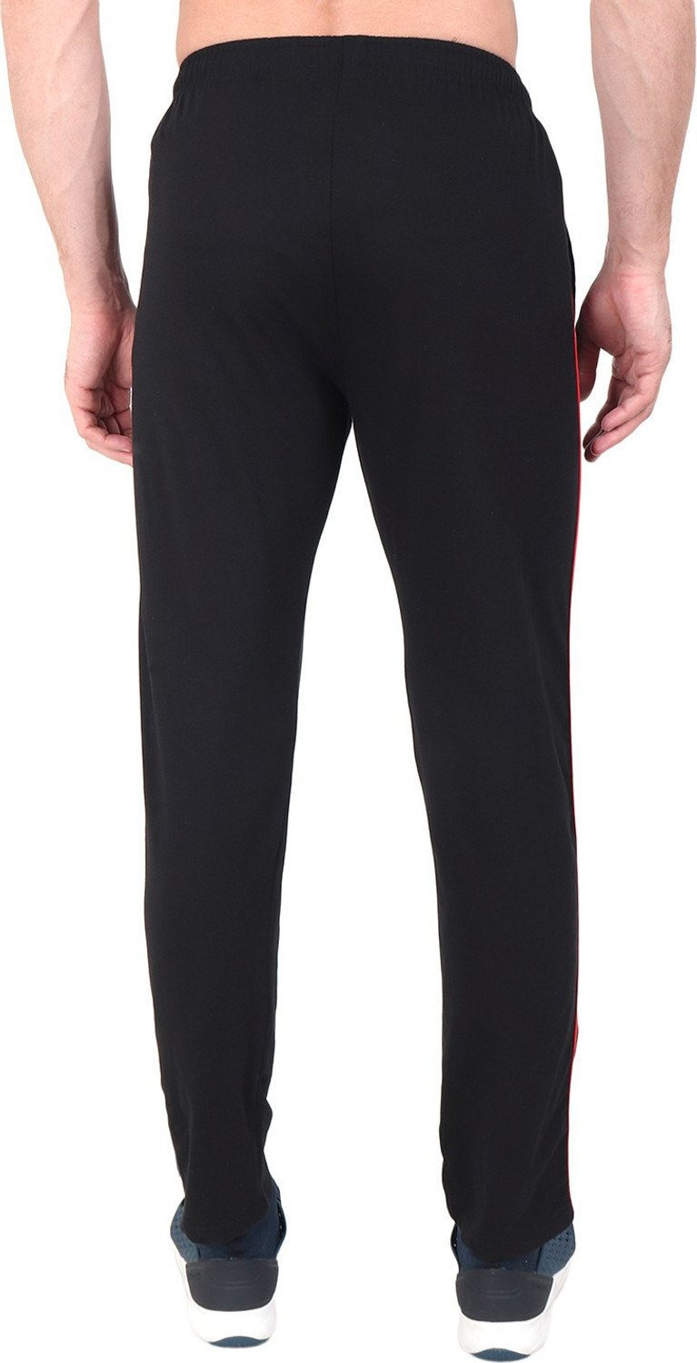 Image of Zeffit Solid Men Multicolor Track Pants