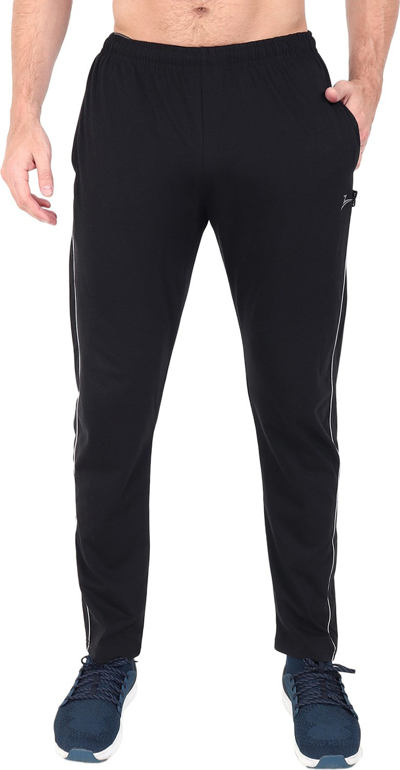 Image of Zeffit Solid Men Multicolor Track Pants
