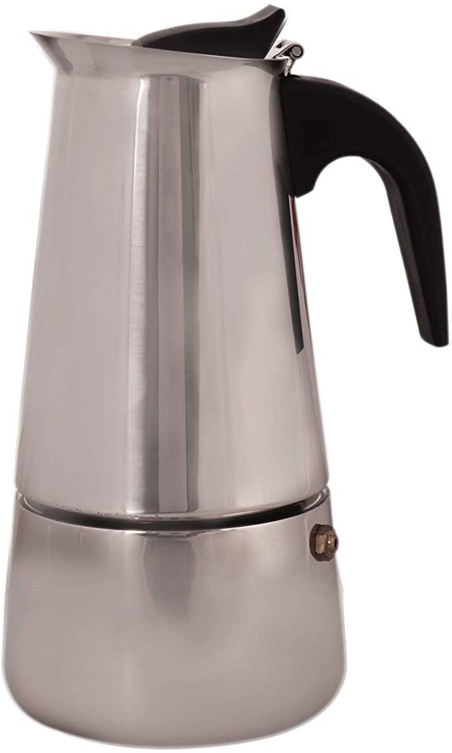 3d Creations Stainless Steel Espresso Maker (Steel, 2 Cups) 2 Cups Coffee Maker