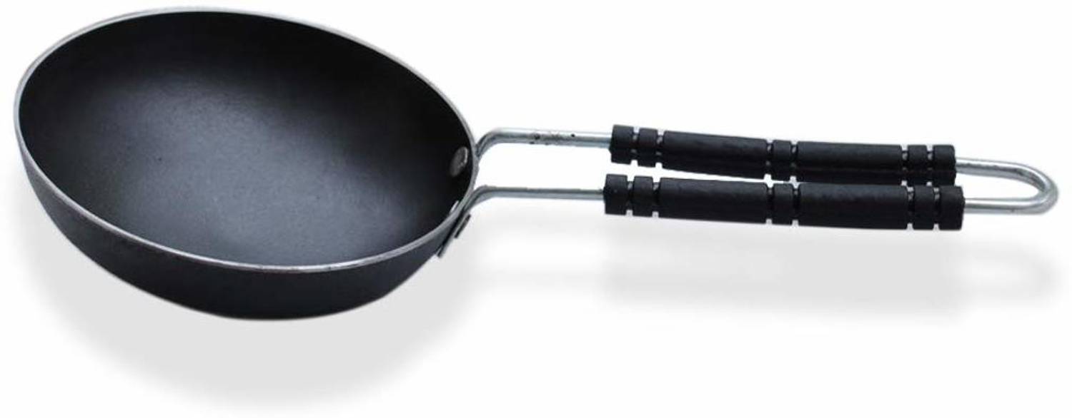 subaa Subaa Iron Thalippu Karandi Taduka Pan Fry Pan- Big Tadka Pan 15 cm diameter 1.5 L capacity Rs. 136 - Flipkart