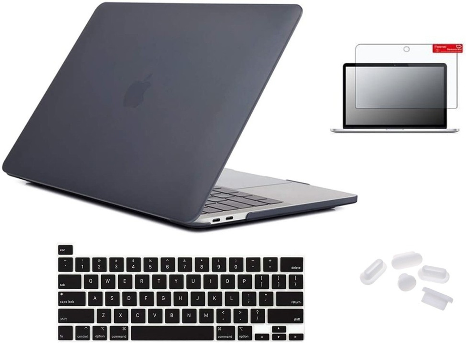 Image of iFyx Front & Back Case for MacBook Pro 16 Inch with Touch Bar & ID A2141 Release 2020-2019 Hard Shell Case Cover