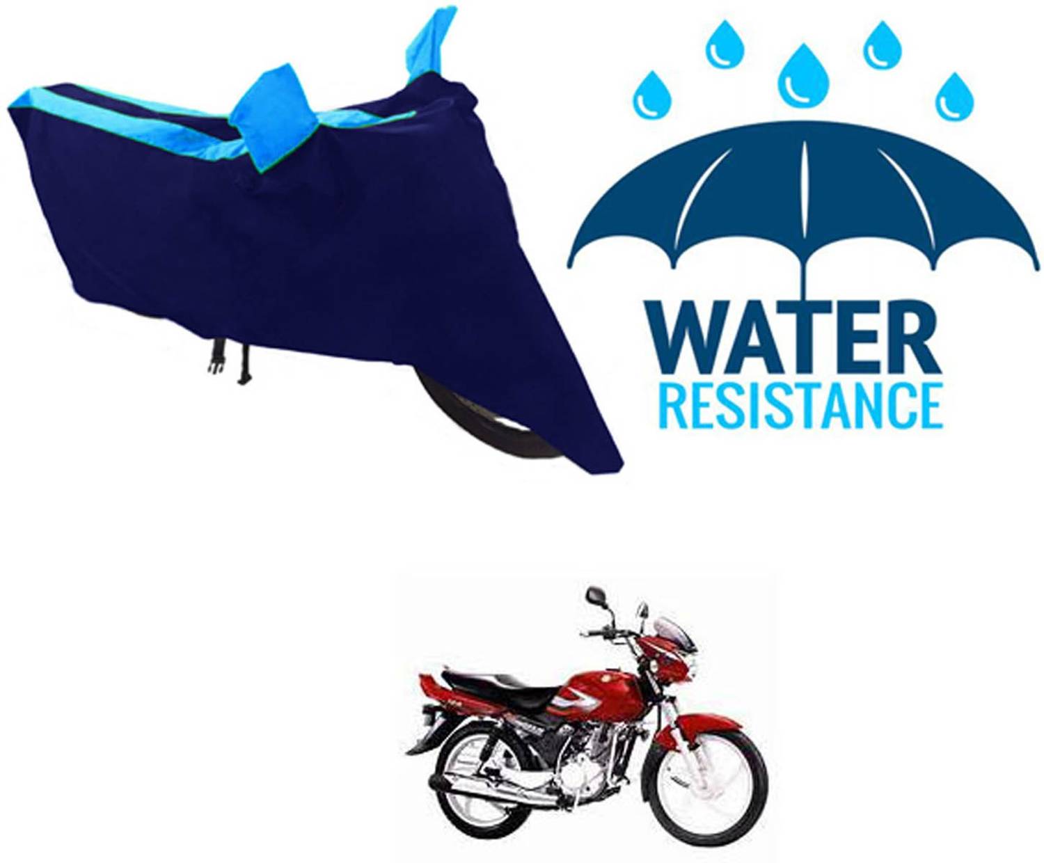 RONISH Waterproof Two Wheeler Cover for Suzuki