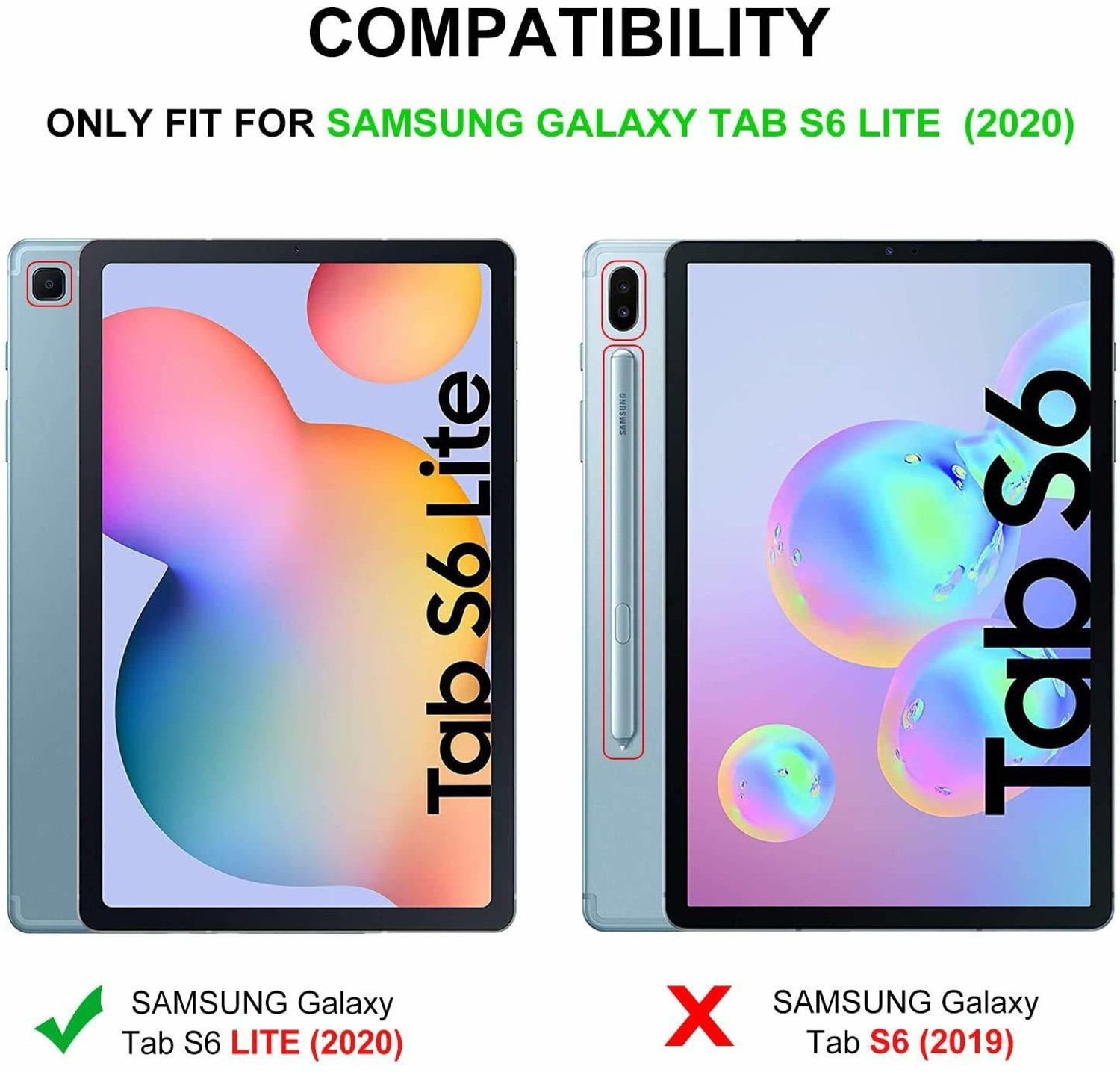 Image of COVERHUB Flip Cover for Samsung Galaxy Tab S6 Lite 10.4 inch