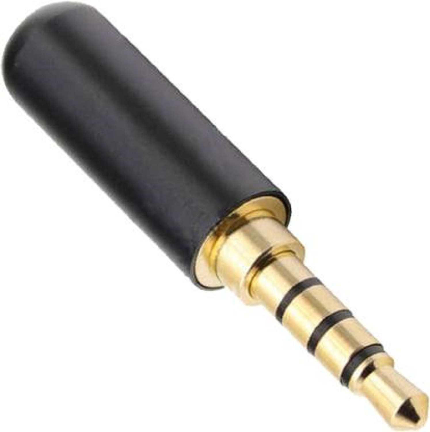 Image of Diycart 3.5mm 4 Pole Metal Earphones Soldering Jack audio Male plug Headphone Repair Jack Headphone jack /connector Electronic Components Electronic Hobby Kit