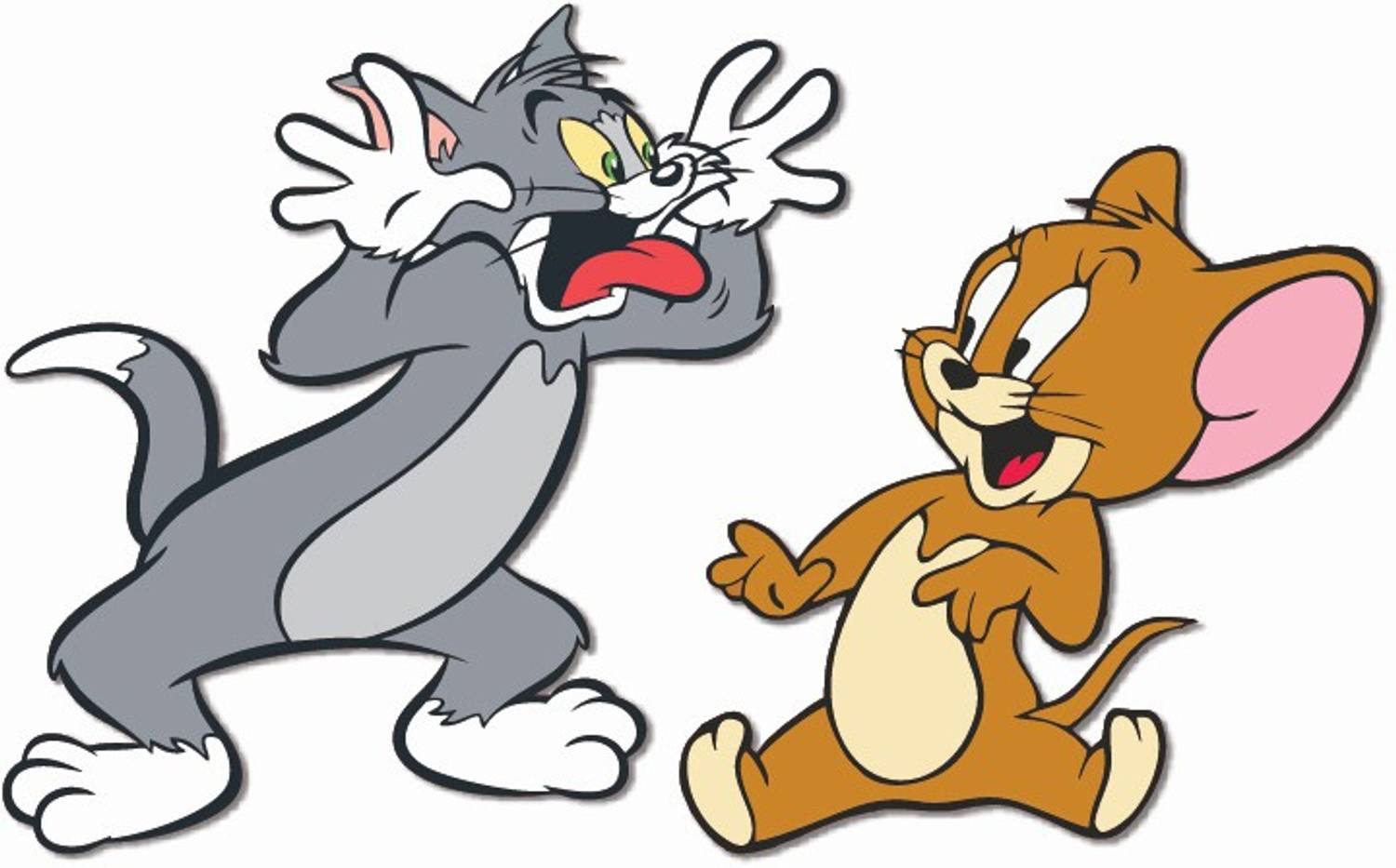 Bhai Please Tom and Jerry Wooden Fridge Magnet Fridge Magnet Pack of 1