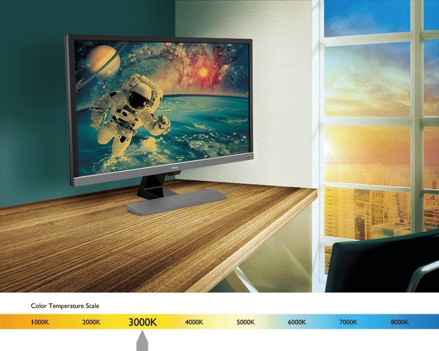 ✨4K対応✨ BenQ EL2870U 28インチモニター BenQ 70.87 cm (28 inch) 4K Ultra HD LED Backlit TN Panel Built-In