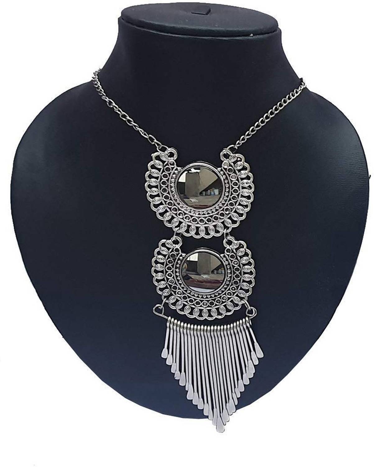 beyter Sterling Silver Plated Metal Necklace