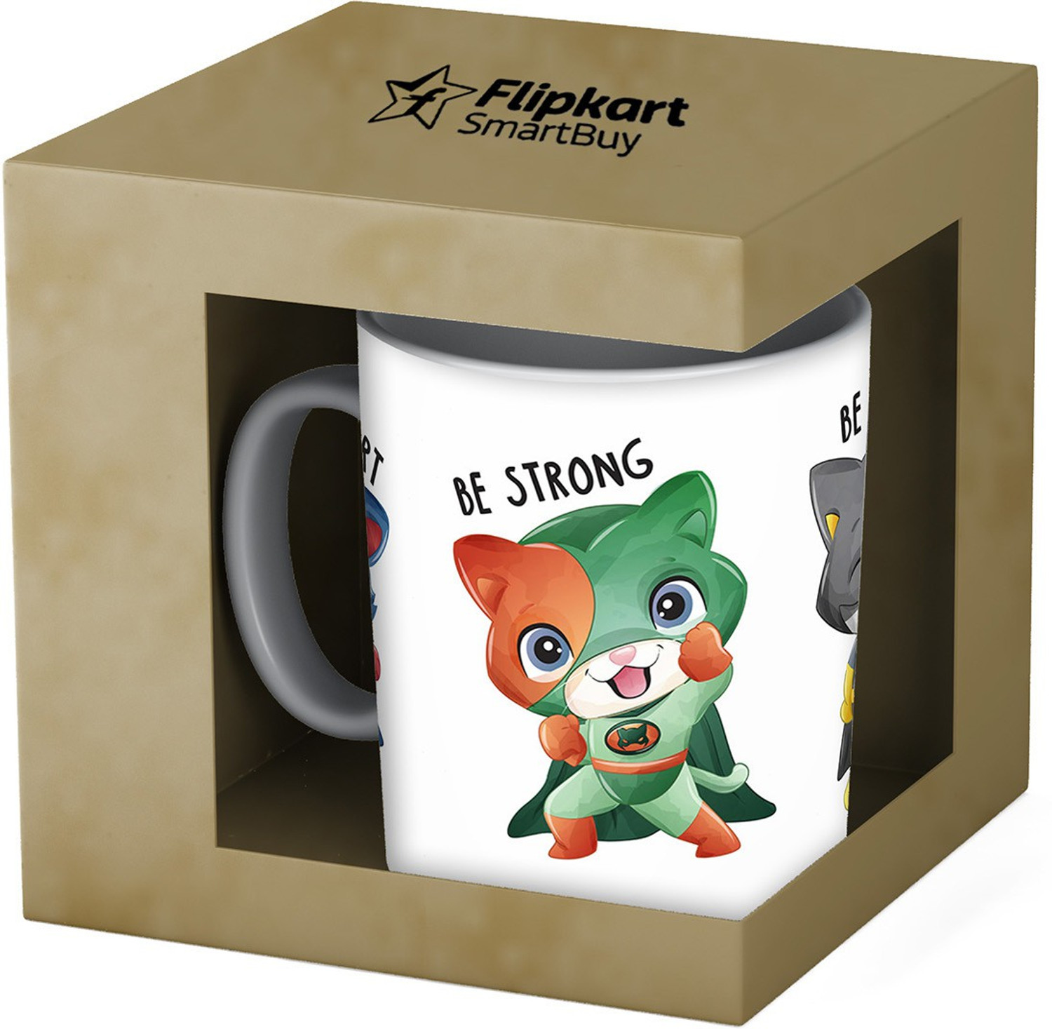 Image of Flipkart SmartBuy BE SMART DODDLE Ceramic Coffee Mug