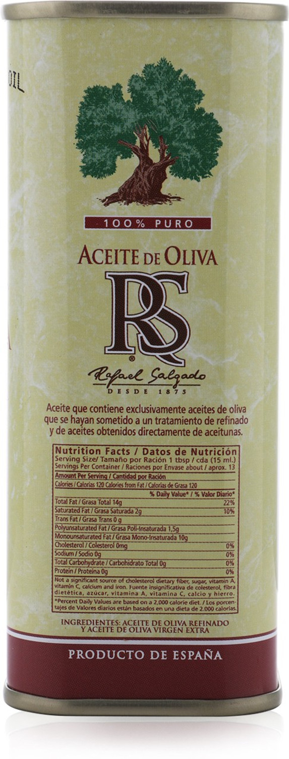 Image of Rafael Salgado Pure Olive Oil - Tin Olive Oil