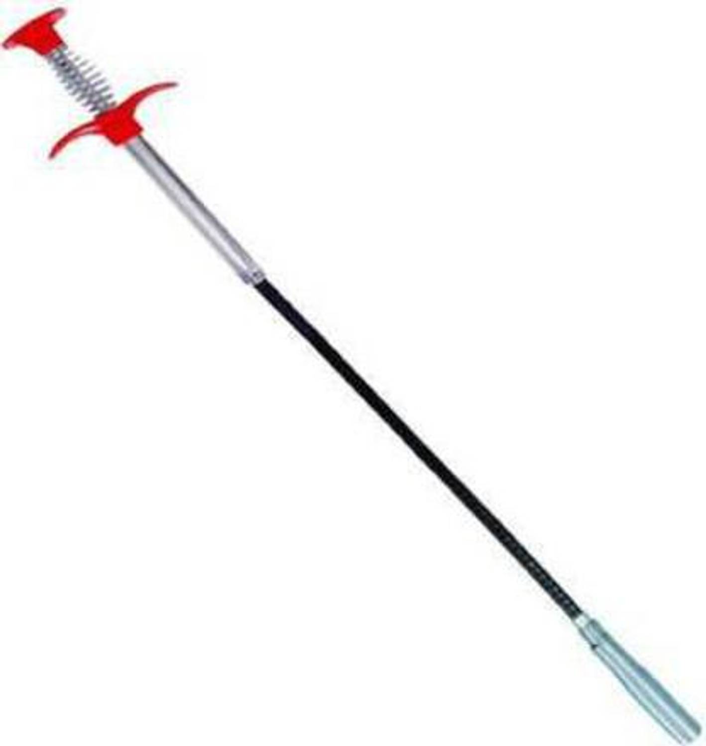 ARTEN Sink Tub Dredge Remover Hair Catcher Sewer Tool Flexible Spring Drain Clog Cleaner Stainless Steel Hair Catching Drain Cleaner Wire Spring Sink Cleaning Stick Multi-purpose Plunger
