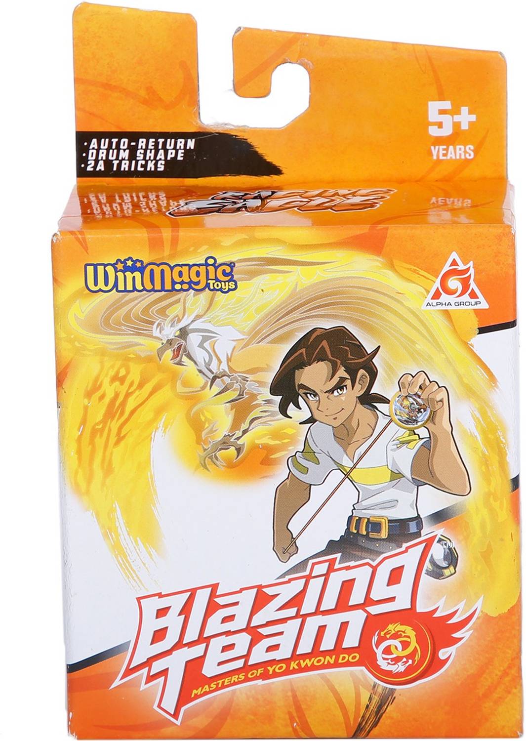 Blazing Teams Staked Auto-return series, Raging Eagle Wind Spinner