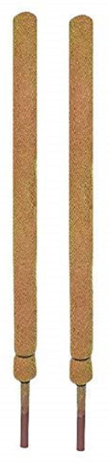 4K Agro Coco Pole -Moss and Coir Stick for Indoor, House and Plant Creepers Support (Brown, 5 ft) -2 Pieces Garden Mulch