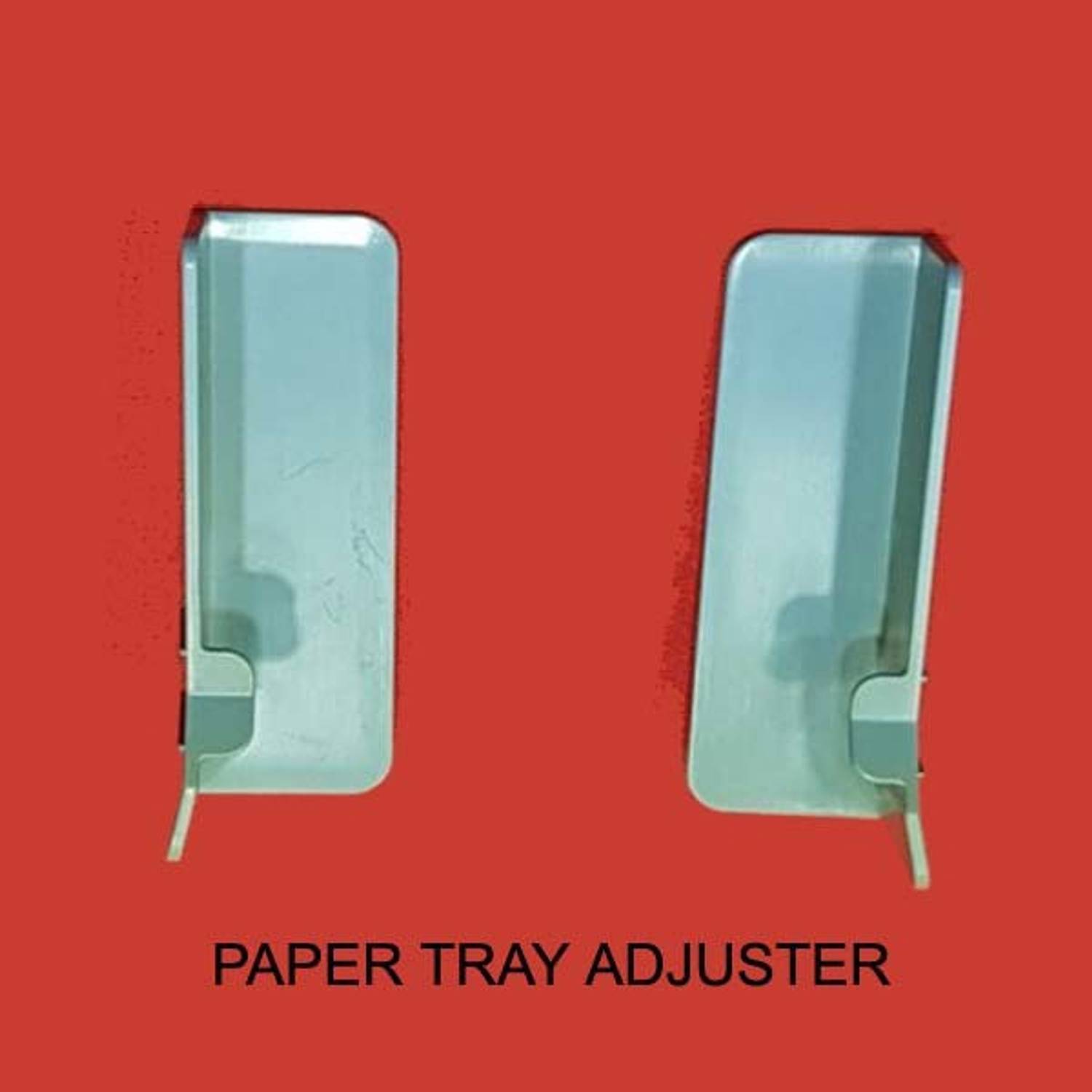 ajaycomputers Paper In Tray Adjuster Set For HP LaserJet 1020 (Set of Two Pcs) Grey Ink Toner