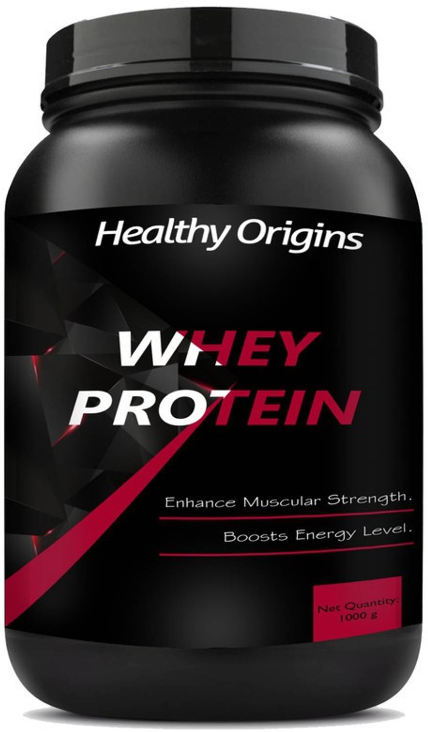 Healthy Origins 100% Whey Protein Powder with Digestive Enzymes