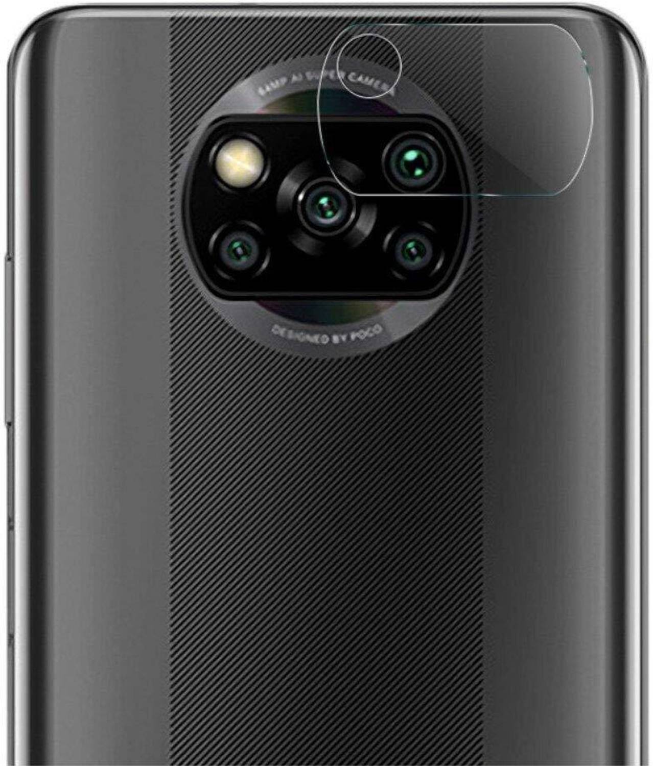 Accessories Kart Front Camera Lens Glass Protector for Poco X3 pro