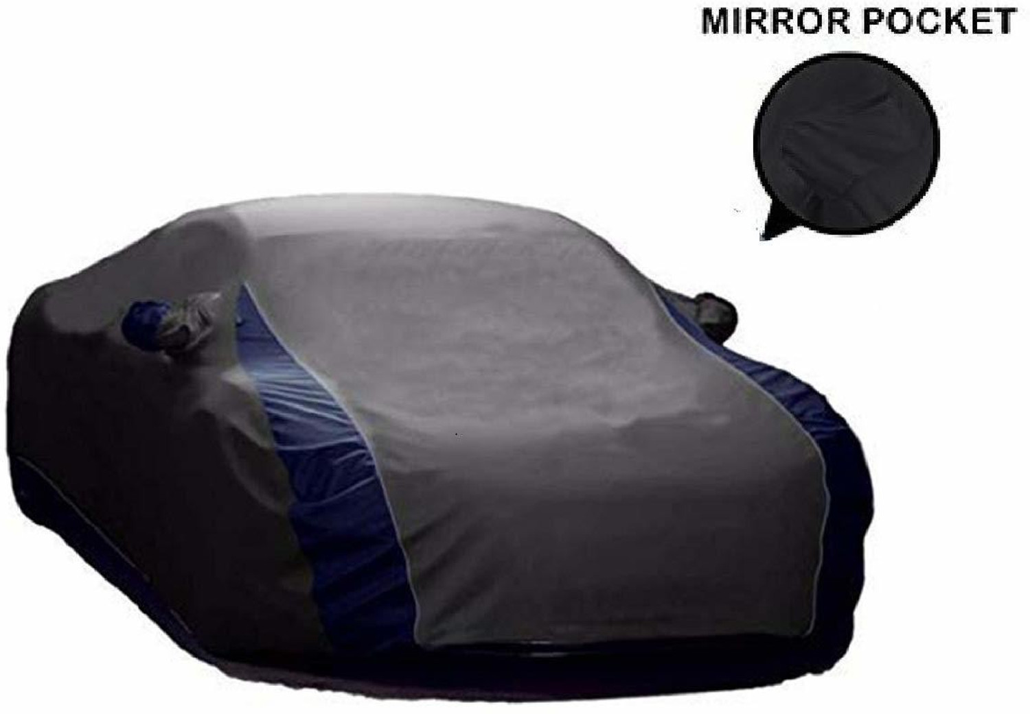 Image of AutoFave Car Cover For Maruti Suzuki Alto 800 (With Mirror Pockets)