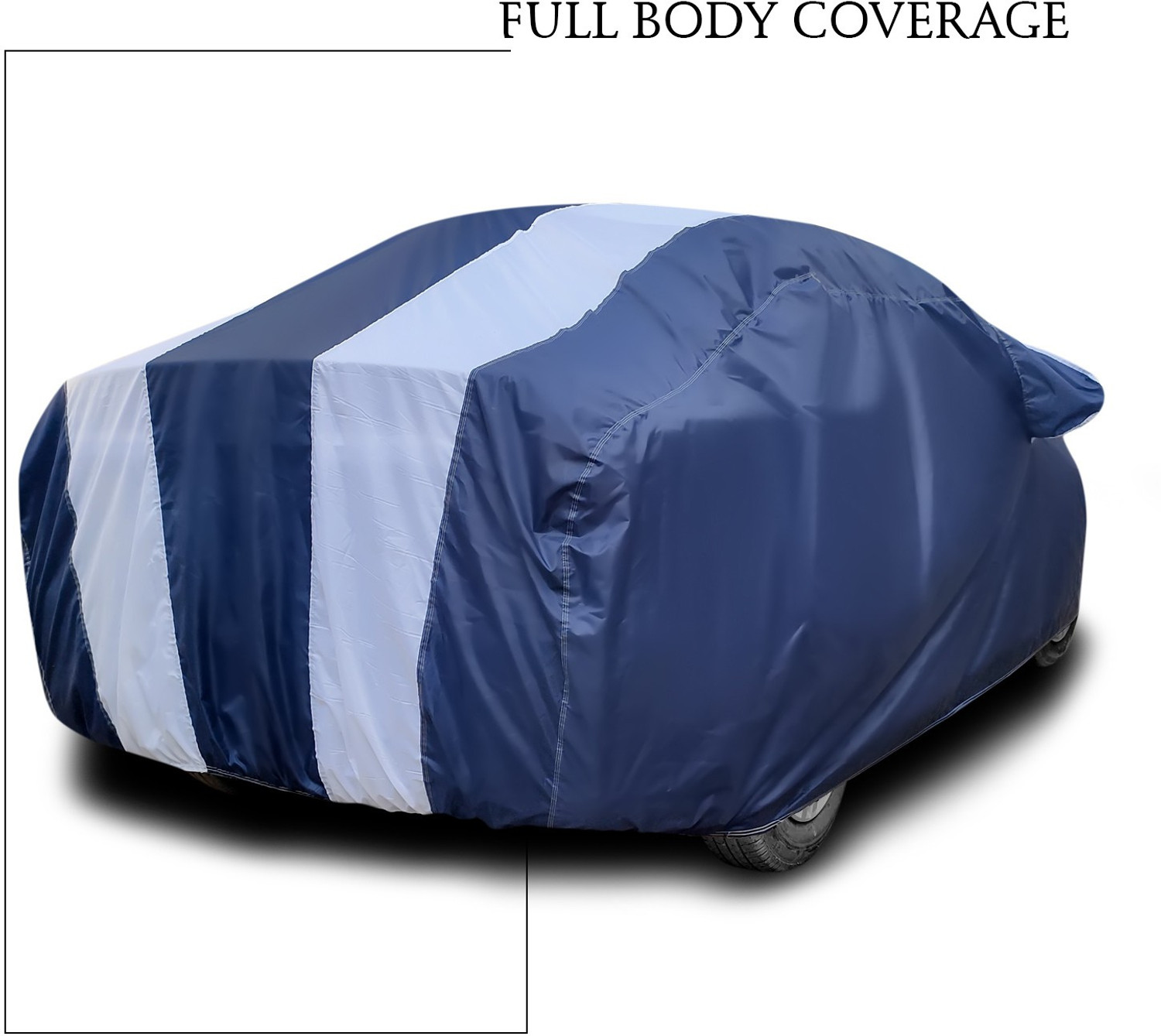 Image of MoTRoX Car Cover For Renault Kwid (With Mirror Pockets)
