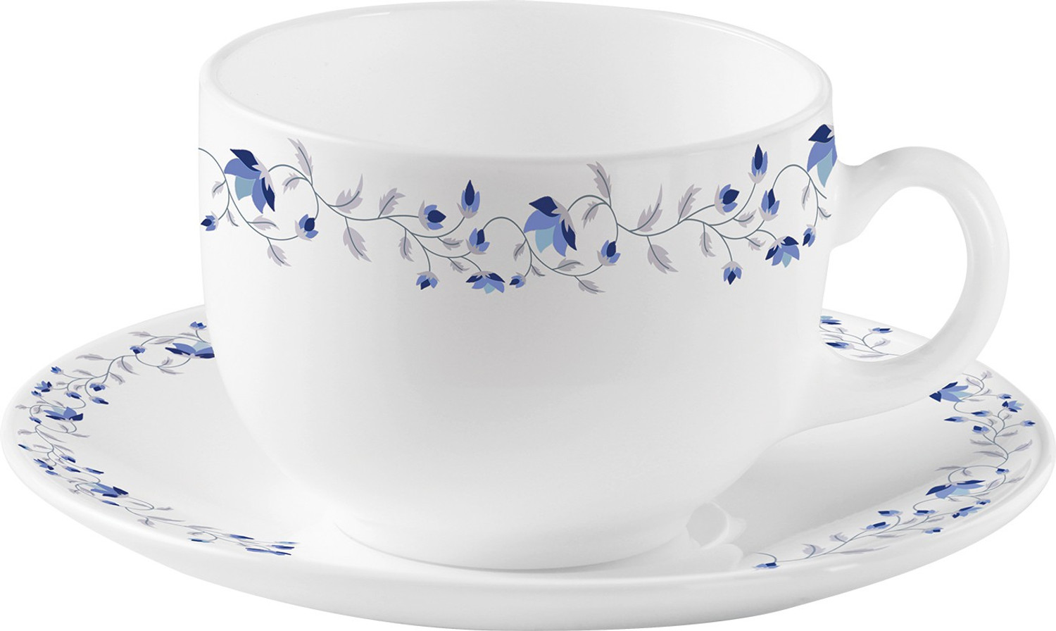 Image of LAOPALA Pack of 12 Opalware 160 ML Blue Mystique IRIS