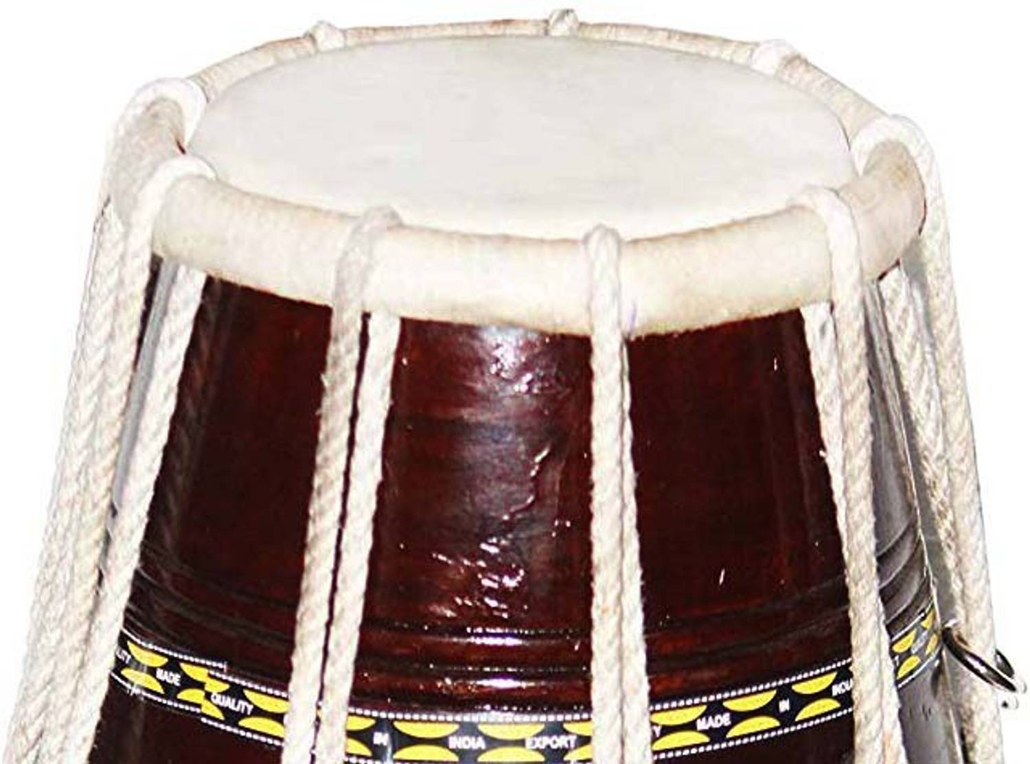 RAM Musical With Manjira 012 Nut & Bolts Dholak - Image 4