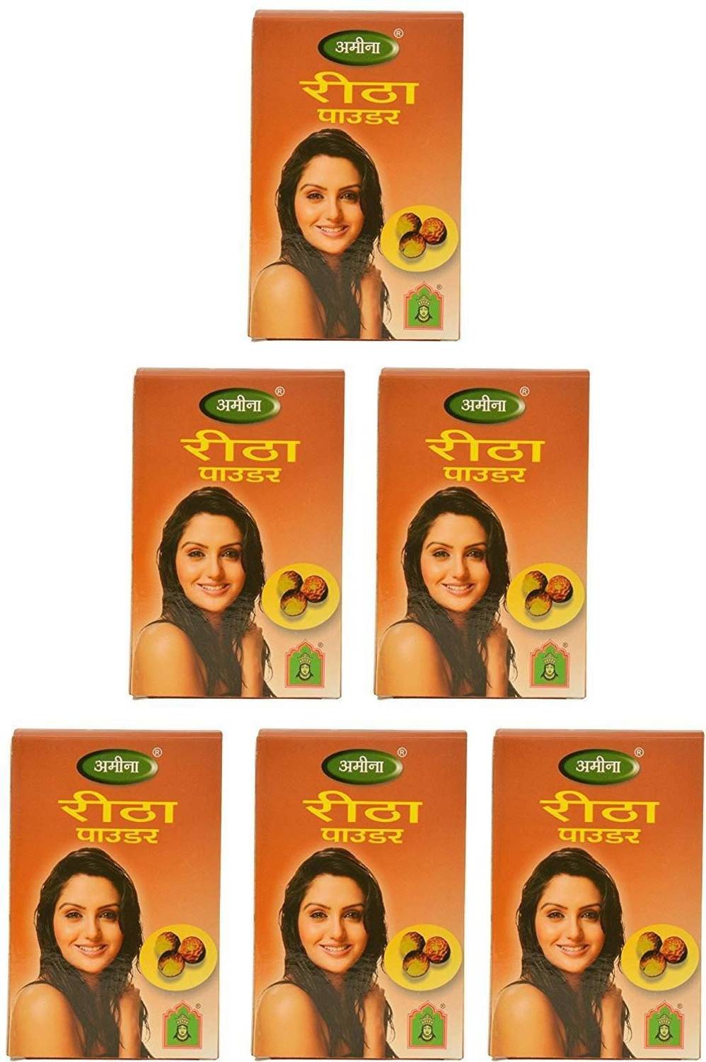 Amina ritha powder pack of 6