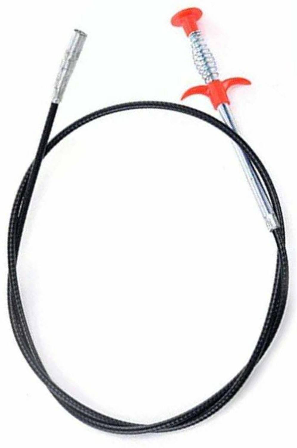 ALWAFLI Stainless Steel Hair Catching Drain Cleaner Wire Spring Sink Cleaning Stick Crystal Drain Opener
