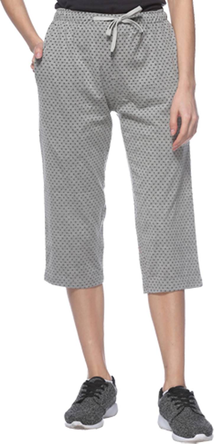 69GAL Women Grey Capri