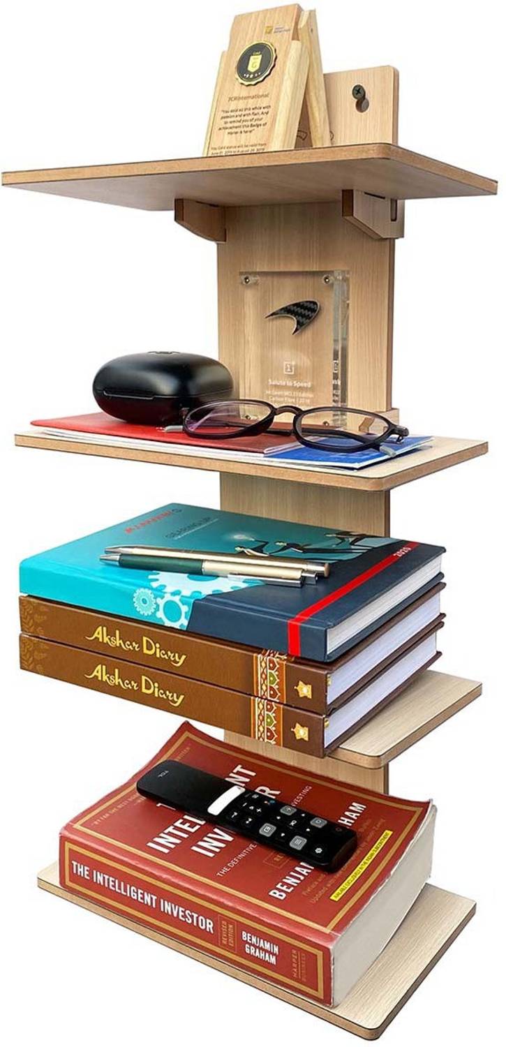 7CR 7CR New 4x4 Shelf Wooden Wall Shelf