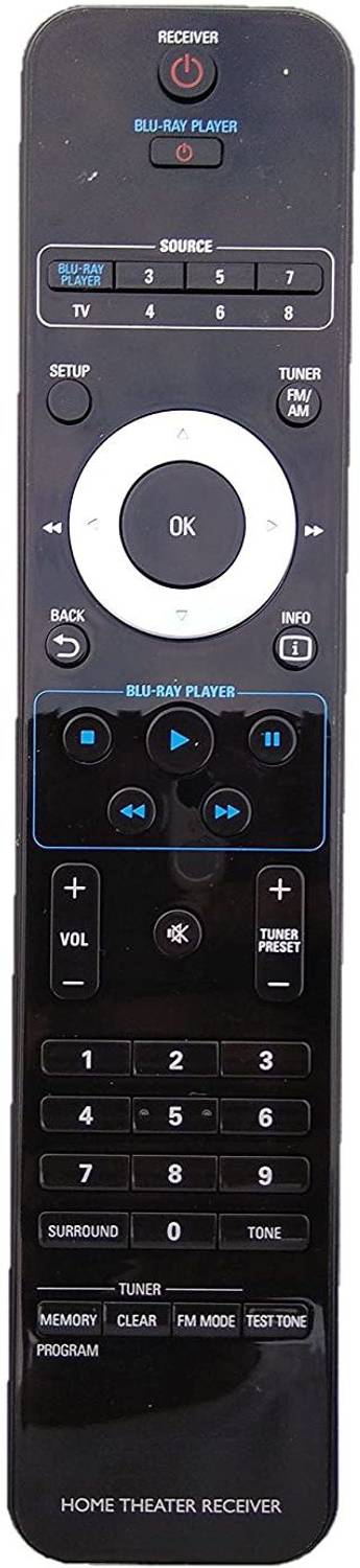 BhalTech Home Theater System Compatible for Player Home Theater Philips Remote Controller