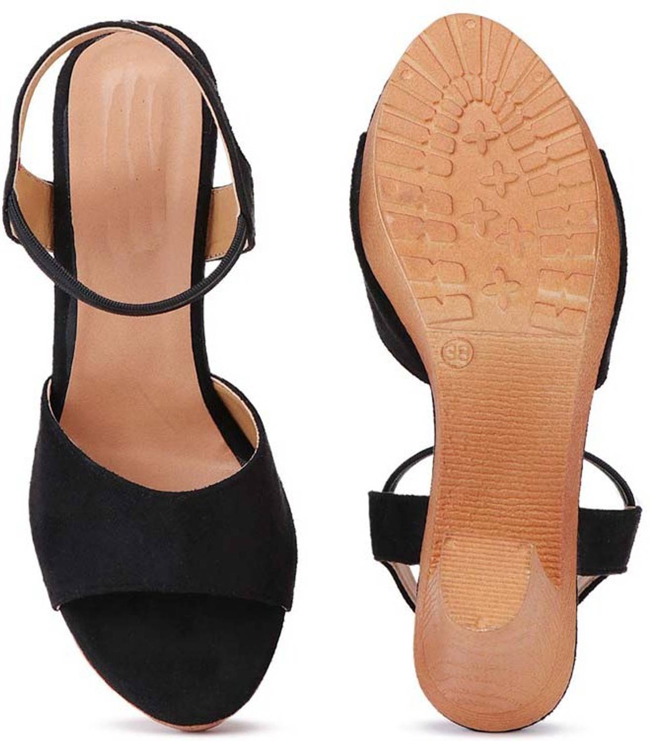 Shoe Lab Women Black Heels - Image 4