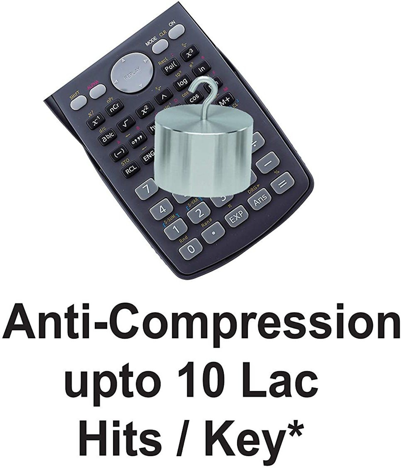 Image of BAMBALIO BL82MS 240 Functions & 2 Line Display 3 Years Warranty Scientific Calculator