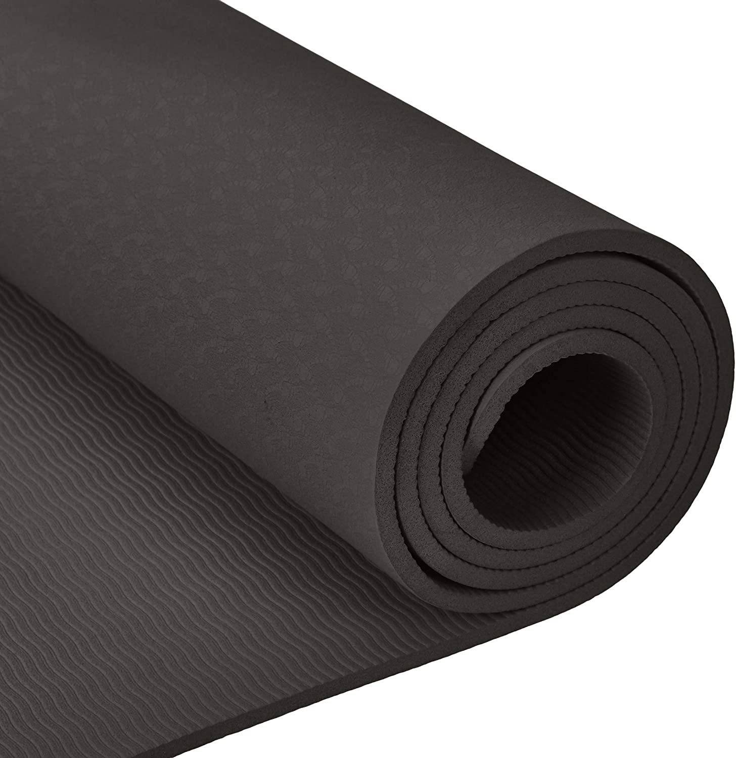Alstra Black Yoga mat 8mm 8 mm Yoga Mat