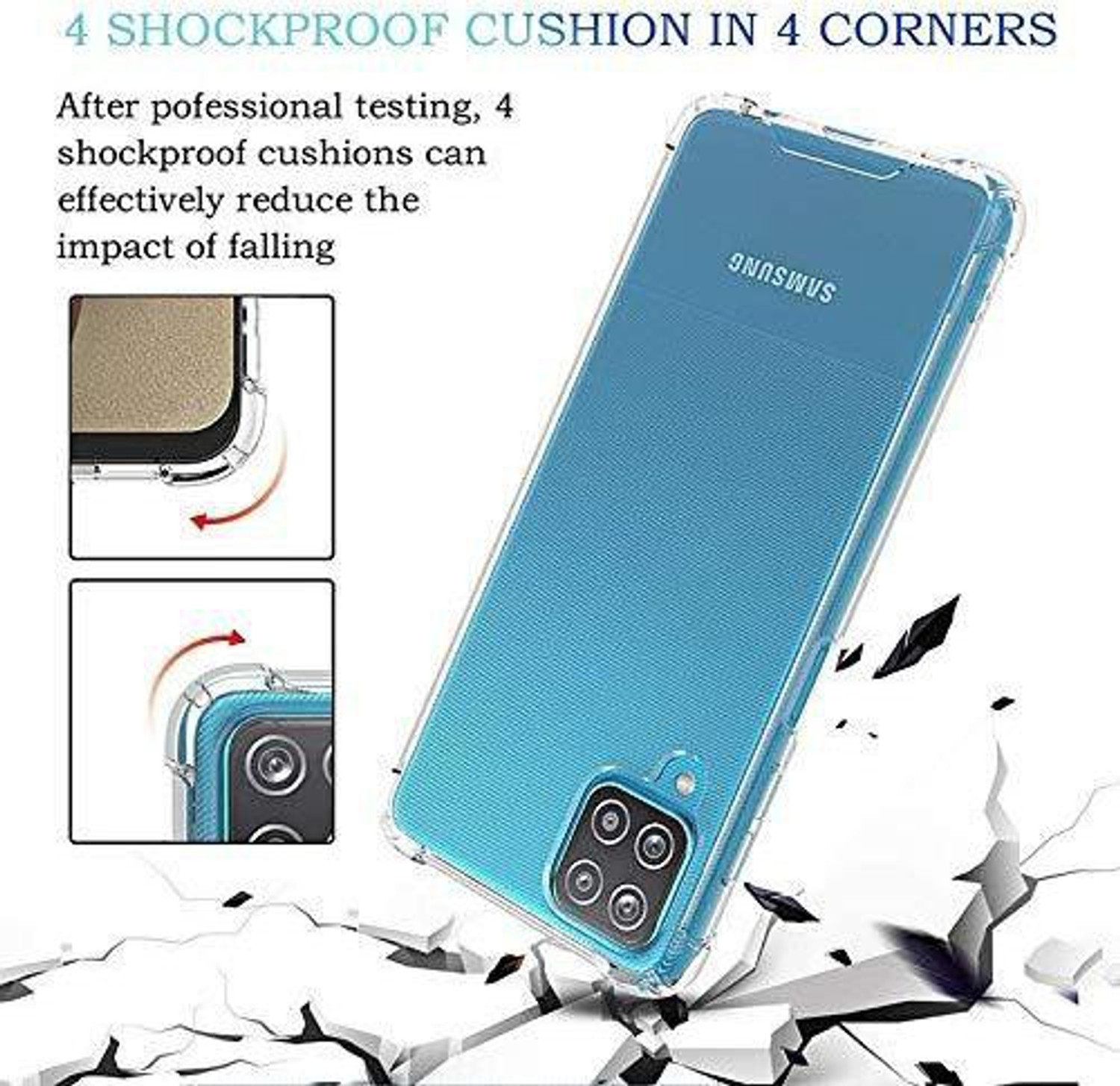 Image of NewSelect Back Cover for Samsung Galaxy F62